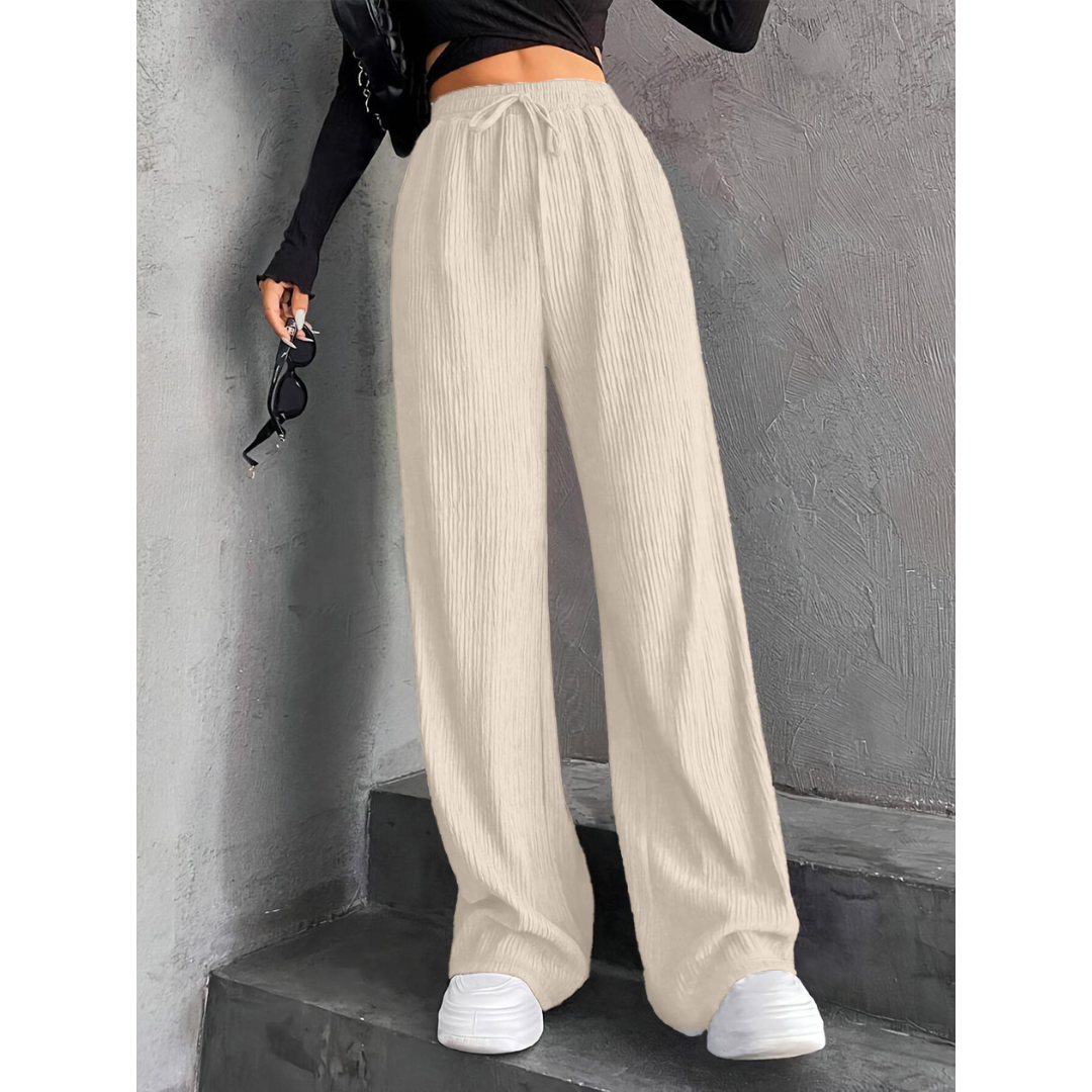 Margot | Comfy Wide-Waist Everyday Trousers