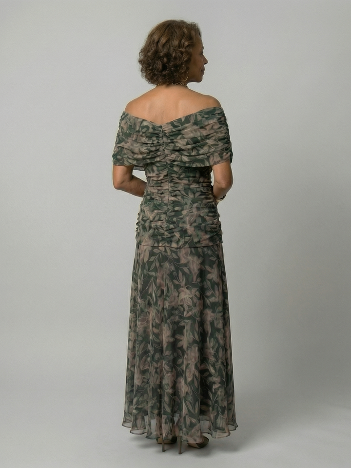 Carika | Off-Shoulder Midi Dress