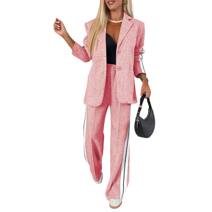 Eleanor | Easy Striped Two-Piece Set