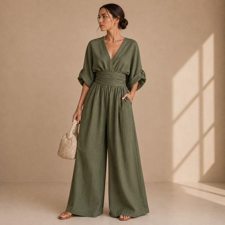 Patricia | Elegant Wide-Leg Jumpsuit