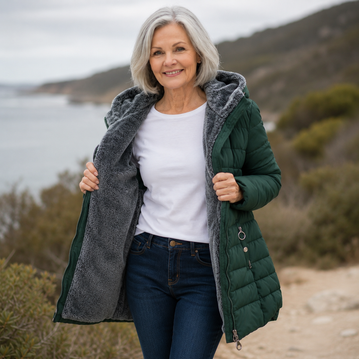Marilyn | Fleece-Lined Weatherproof Coat