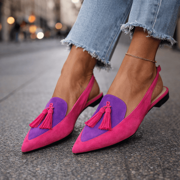 Elmien | Elegant Tassel Sandals