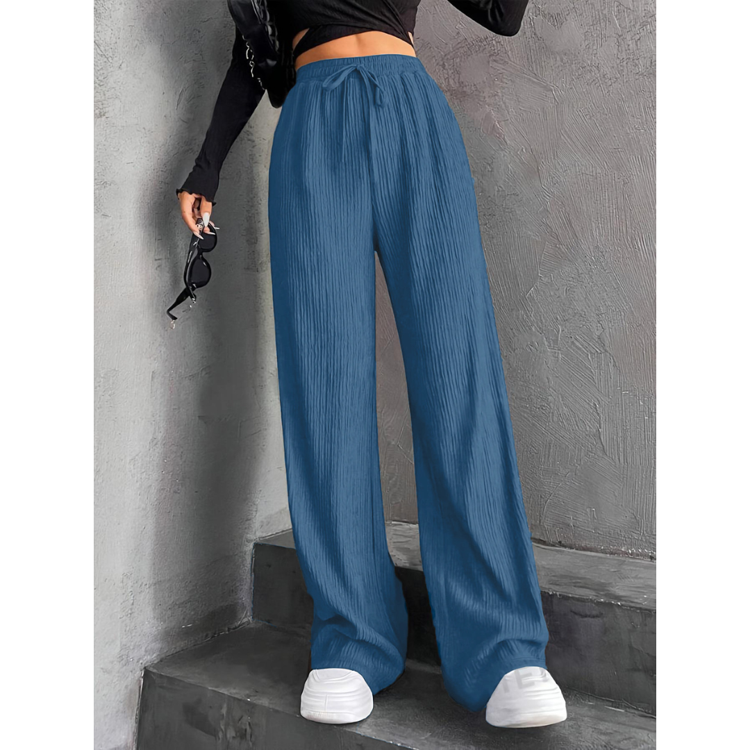 Margot | Comfy Wide-Waist Everyday Trousers