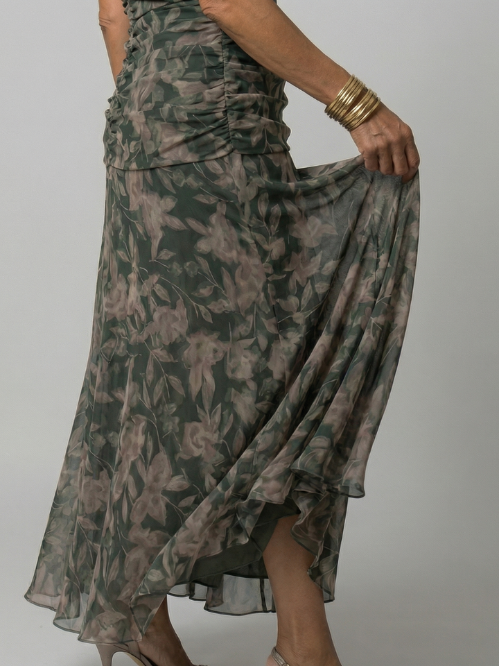 Carika | Off-Shoulder Midi Dress