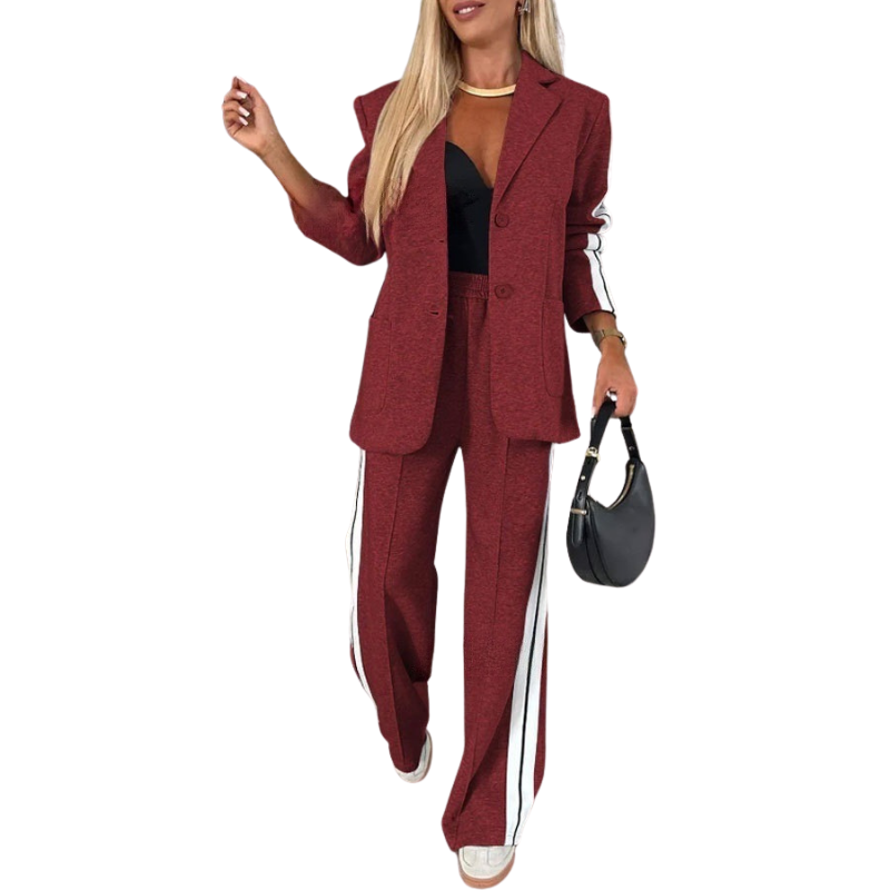 Eleanor | Easy Striped Two-Piece Set