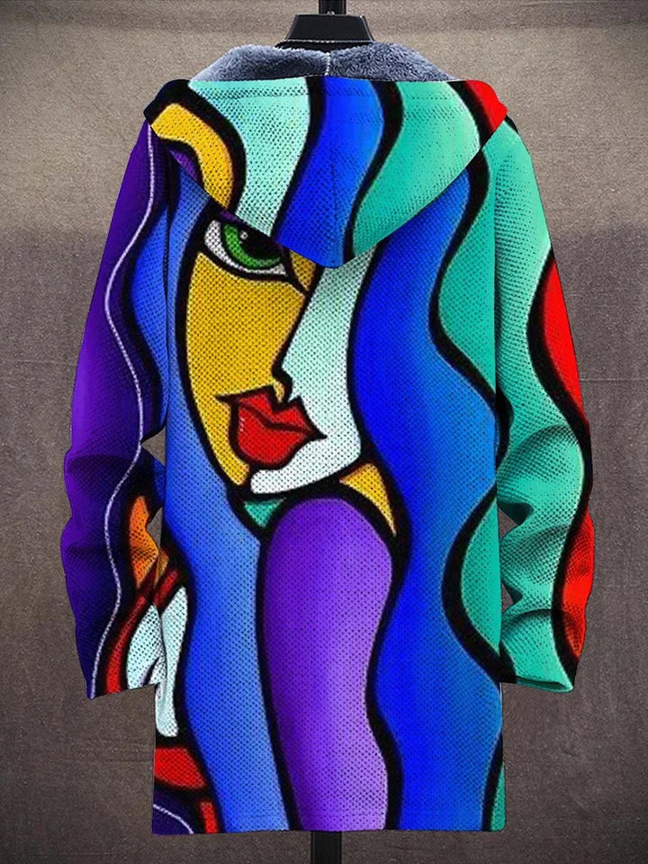 Hannah | Artistic Zip-Up Hoodie