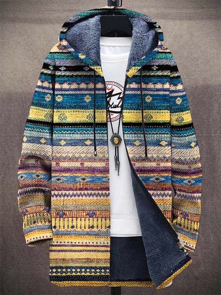 Grace | Artistic Zip-Up Hoodie