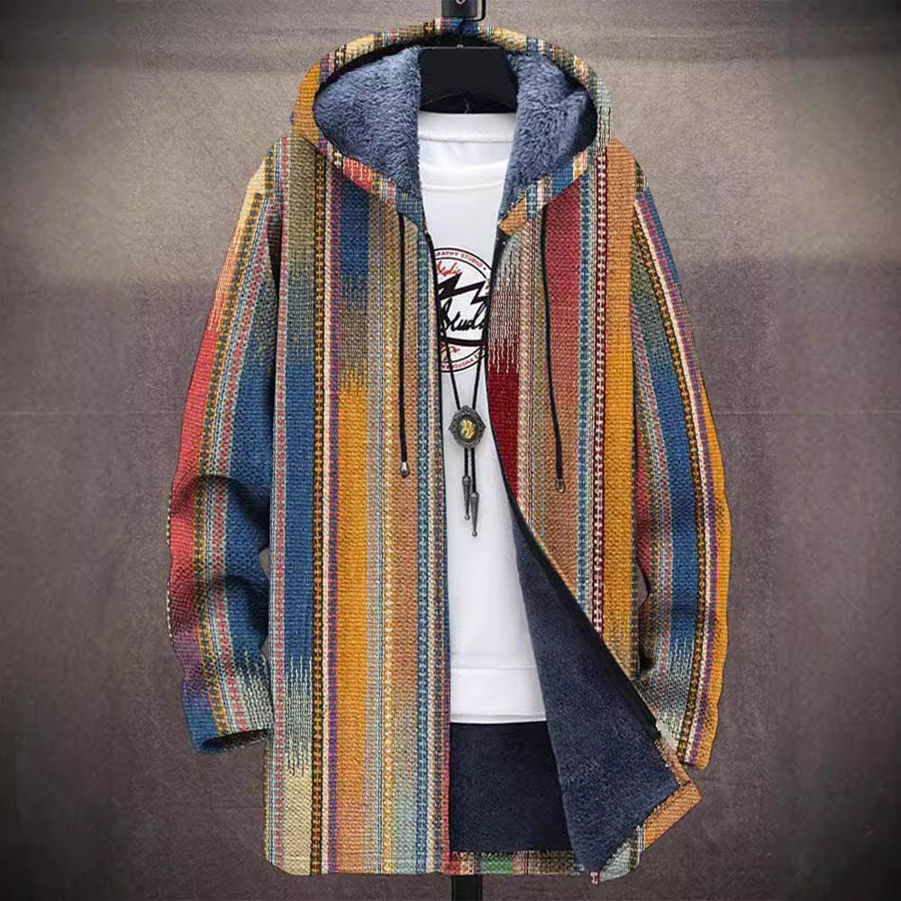 Grace | Artistic Zip-Up Hoodie