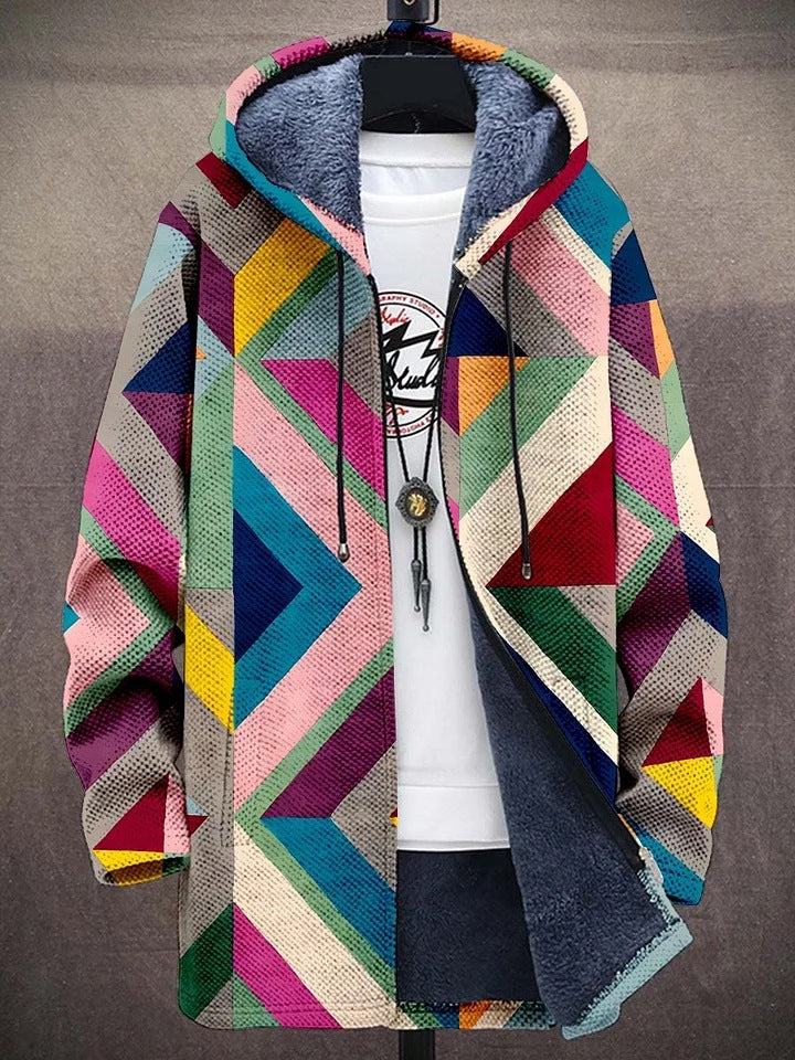 Emilia | Artistic Zip-Up Hoodie
