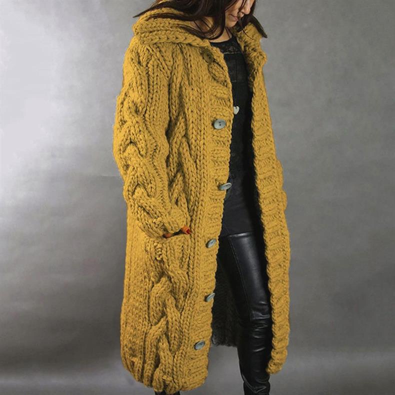 Clarisse | Cosy Cable-Knit Coat