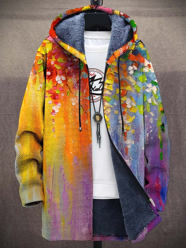 Naomi | Artistic Zip-Up Hoodie