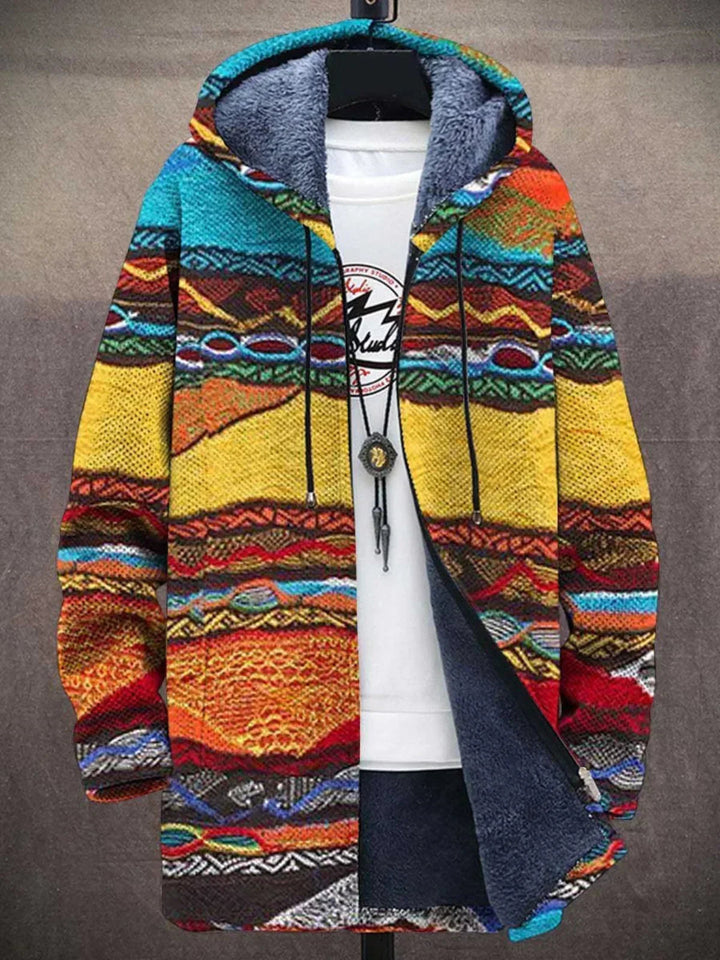 Naomi | Artistic Zip-Up Hoodie