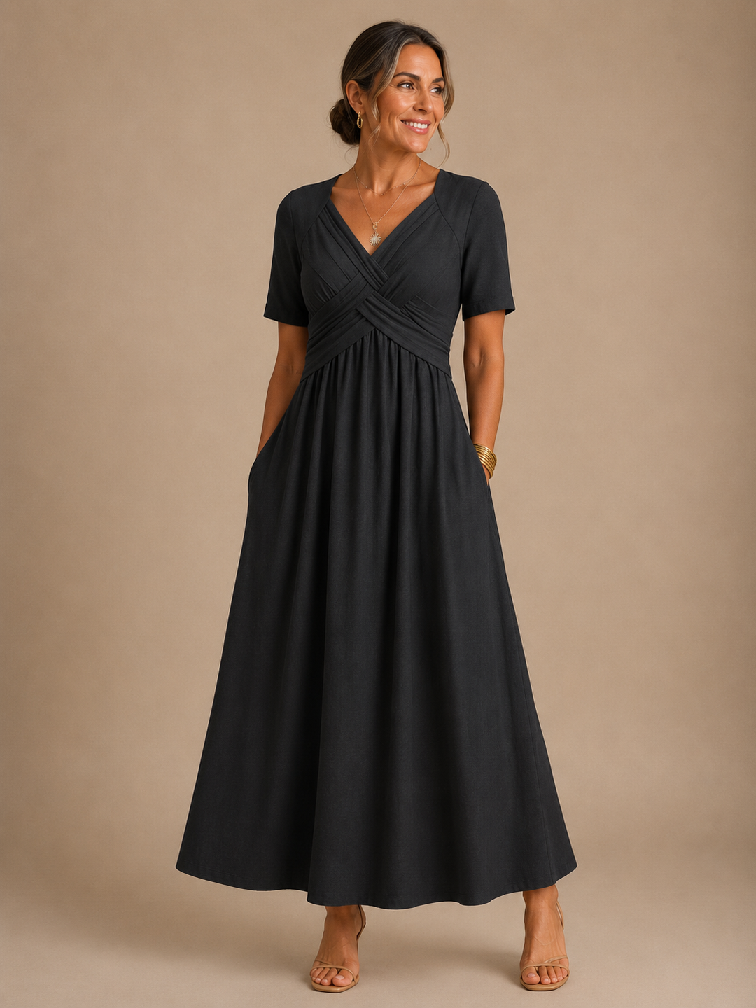 Anje | Elegant Midi Dress