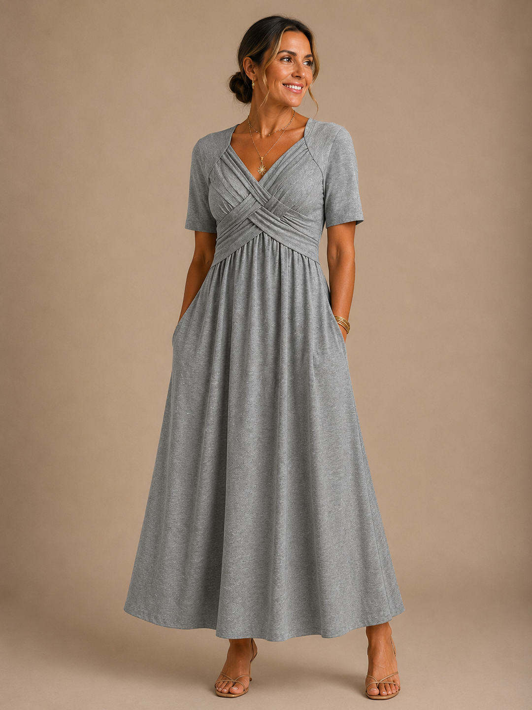 Anje | Elegant Midi Dress