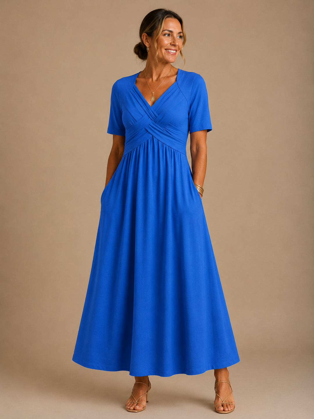 Anje | Elegant Midi Dress