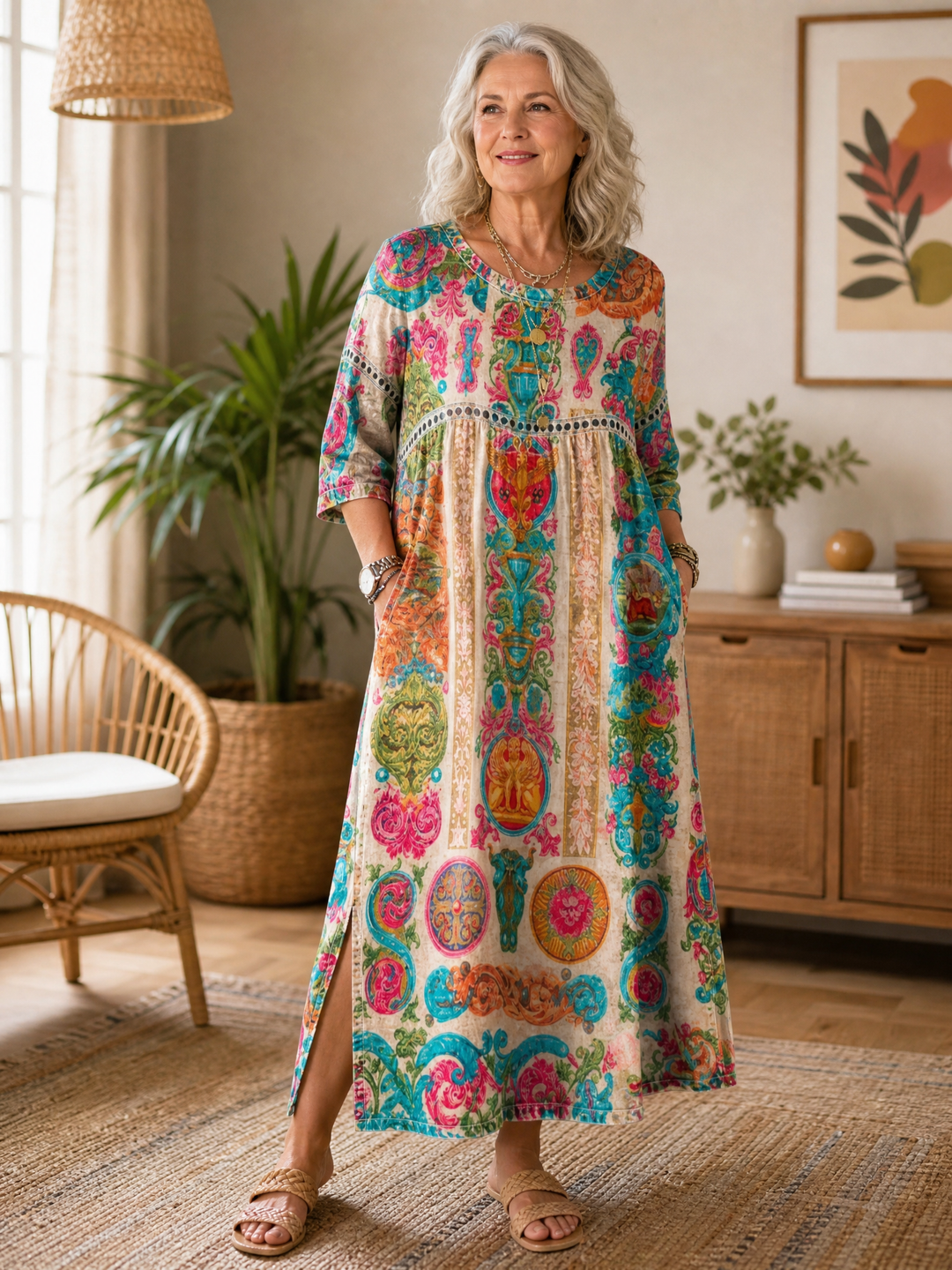 Dolores | Printed Dress