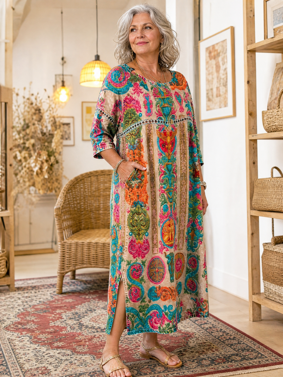 Dolores | Printed Dress