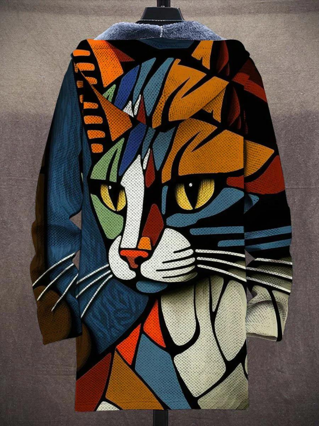 Sophie | Artistic Zip-Up Hoodie