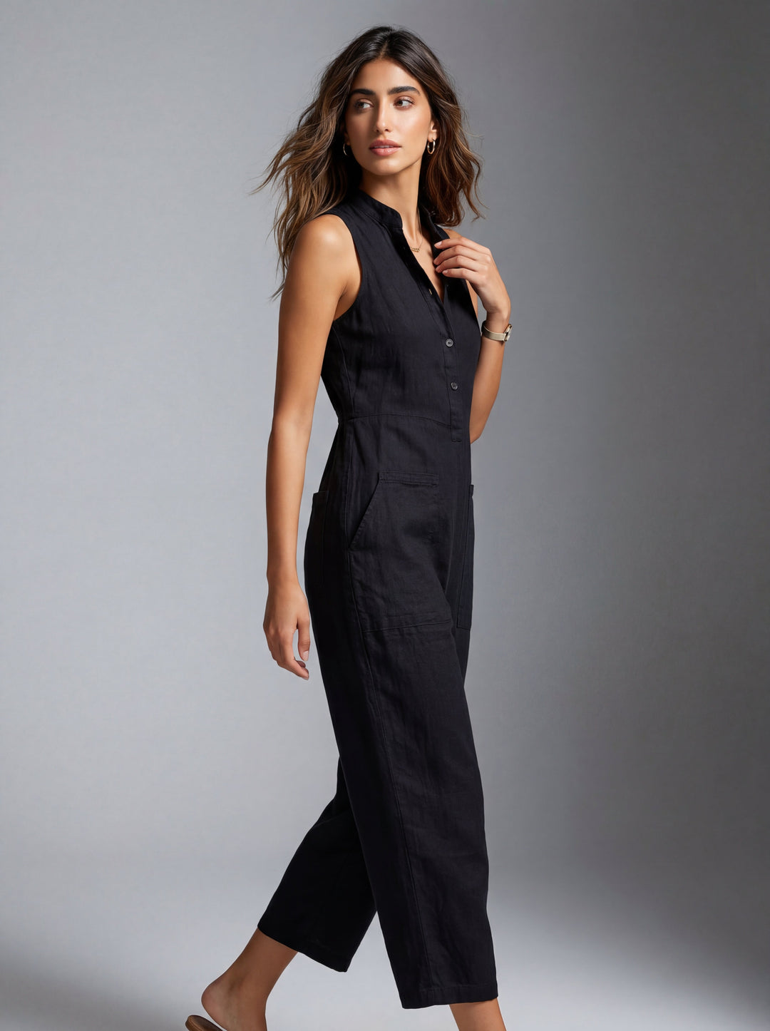 Boitumelo | Minimalist Sleeveless Jumpsuit