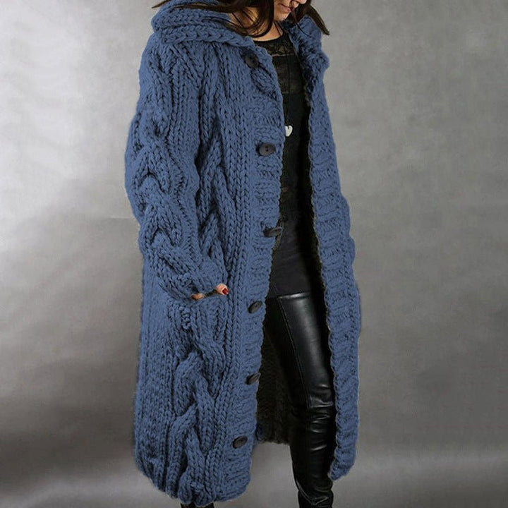 Clarisse | Cosy Cable-Knit Coat