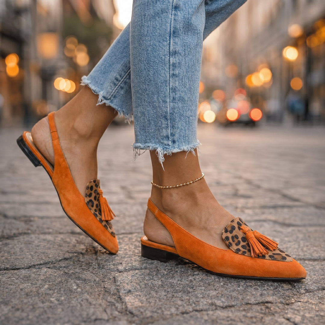 Elmien | Elegant Tassel Sandals
