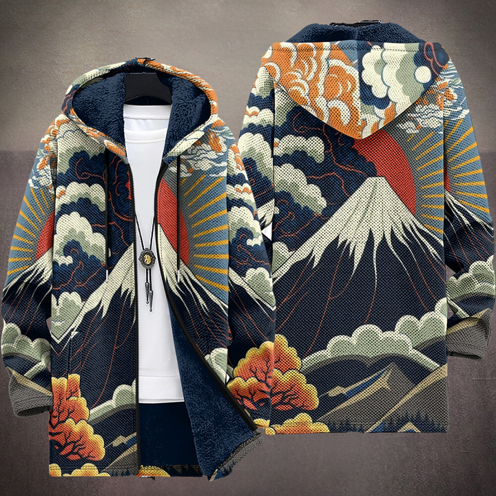 Lucy | Artistic Zip-Up Hoodie