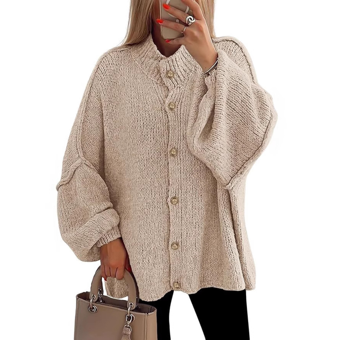 Colette | Batwing Chunky Knit Cardigan