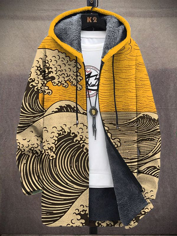 Aurelia | Artistic Zip-Up Hoodie