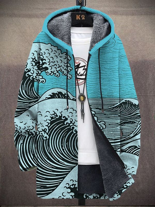 Aurelia | Artistic Zip-Up Hoodie