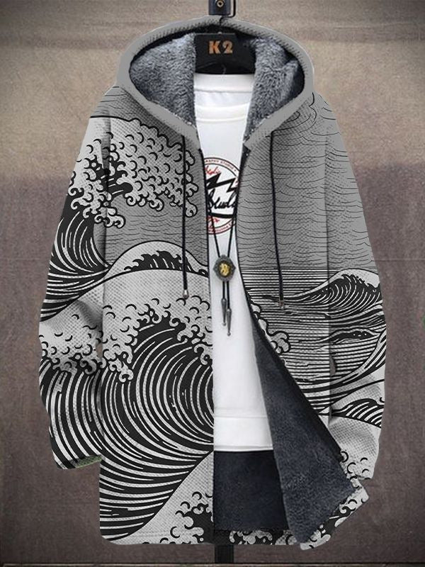 Aurelia | Artistic Zip-Up Hoodie