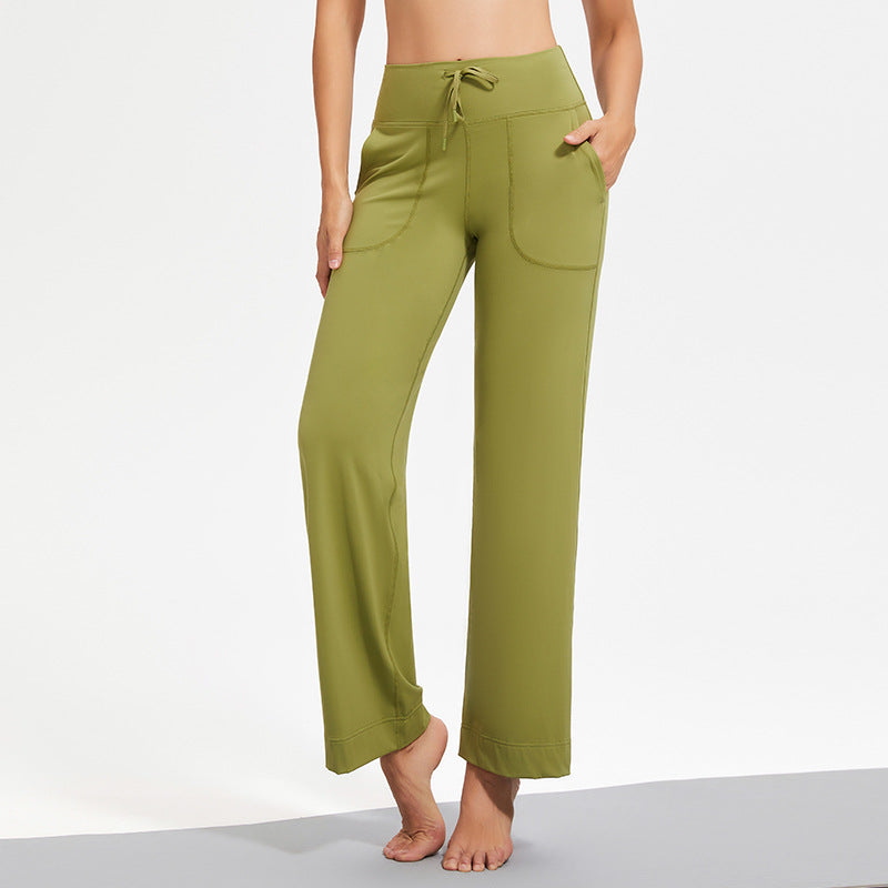 Camille | High-Waisted Wide-Leg Trousers