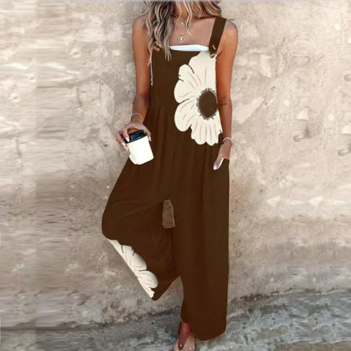 Heather | Relaxed Patterned Jumpsuit
