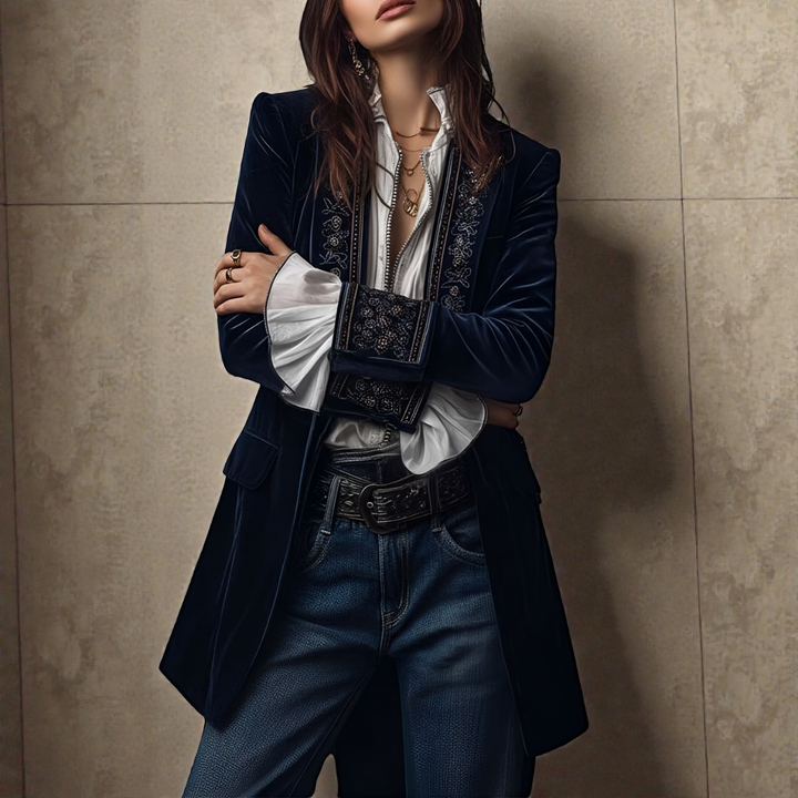 Romy | Luxurious Velvet Jacket
