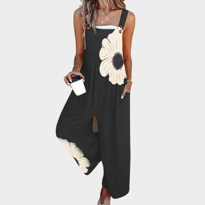 Heather | Relaxed Patterned Jumpsuit