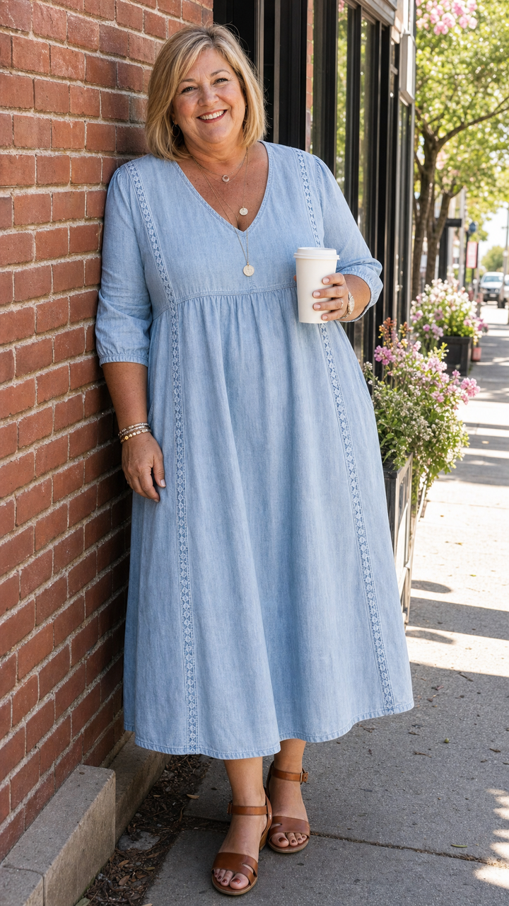 Julene | A-Line Maxi Dress