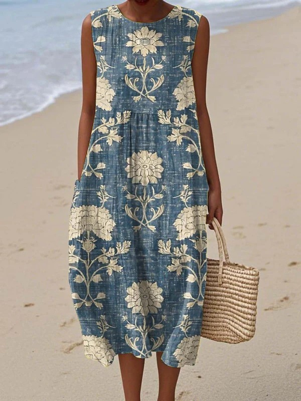 Piper | Tie-Back Midi Dress