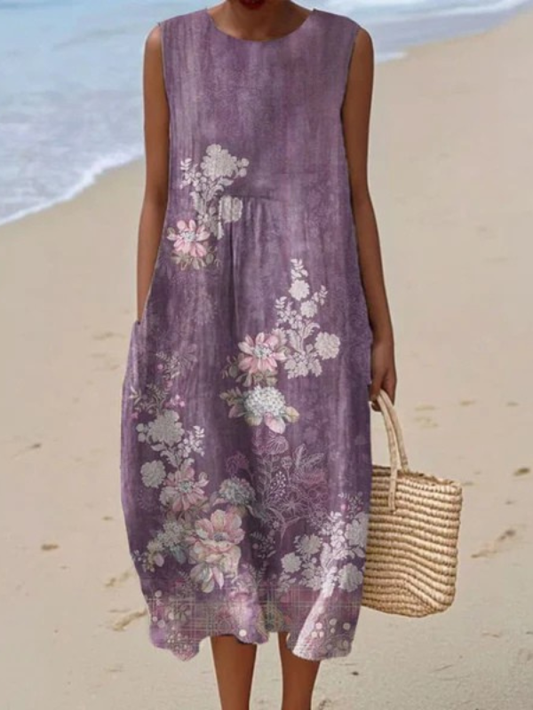 Ruby | Tie-Back Midi Dress