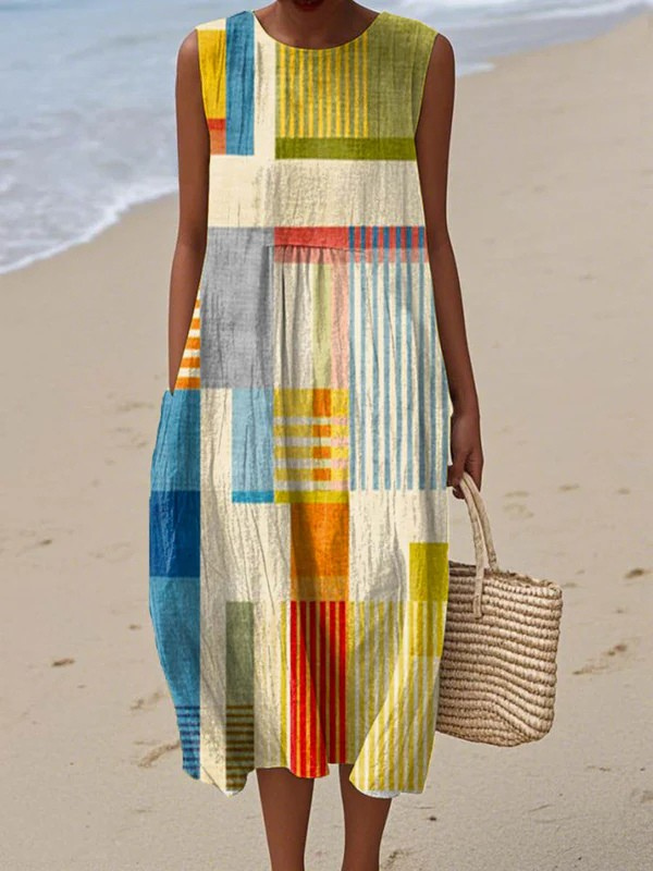 Scarlett | Tie-Back Midi Dress