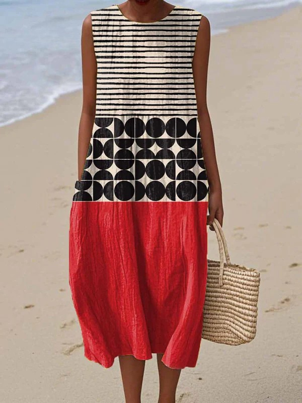Matilda | Tie-Back Midi Dress