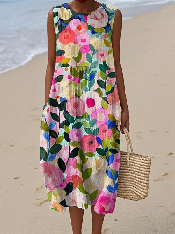 Grace | Tie-Back Midi Dress