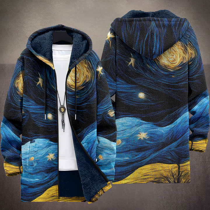 Louise | Artistic Zip-Up Hoodie