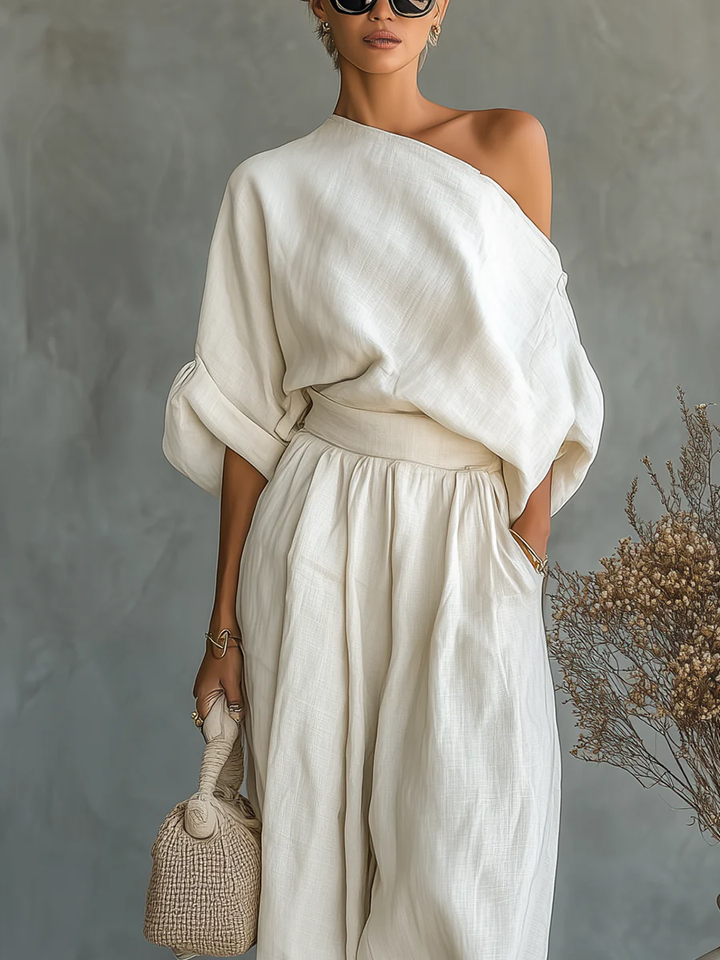 Zanele | Two-Piece Set with Off-the-Shoulder Design