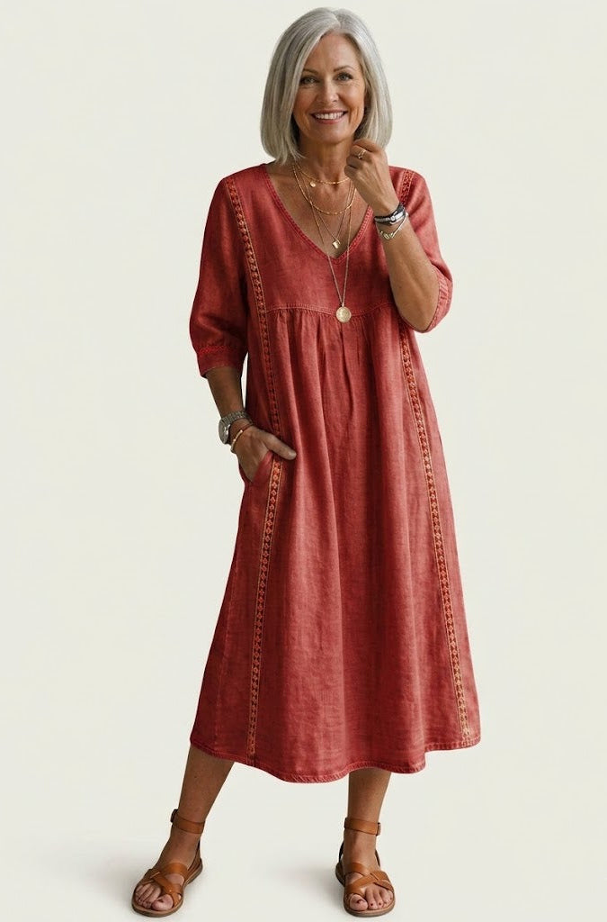Julene | A-Line Maxi Dress