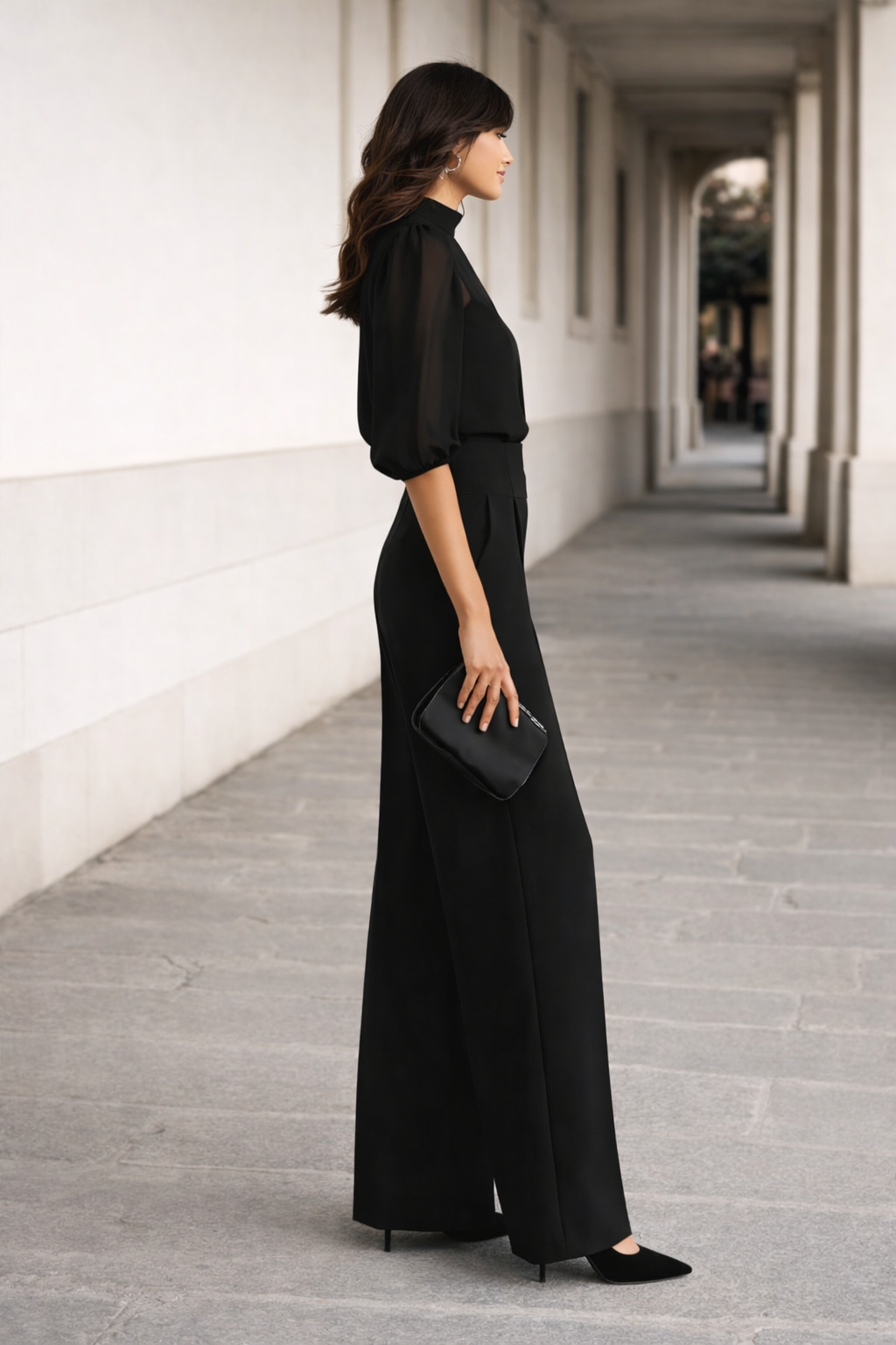 Nokuthula | Sheer Camisole Three-Piece Set