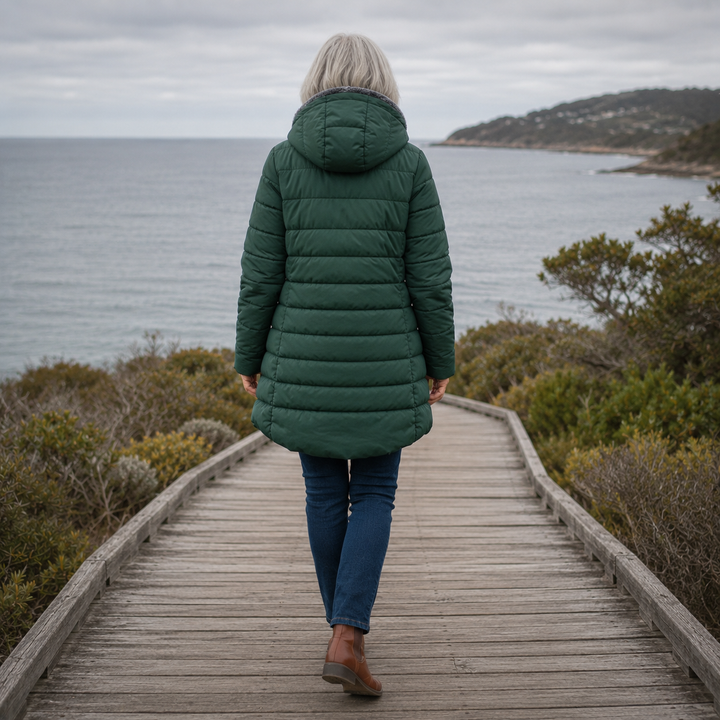 Marilyn | Fleece-Lined Weatherproof Coat