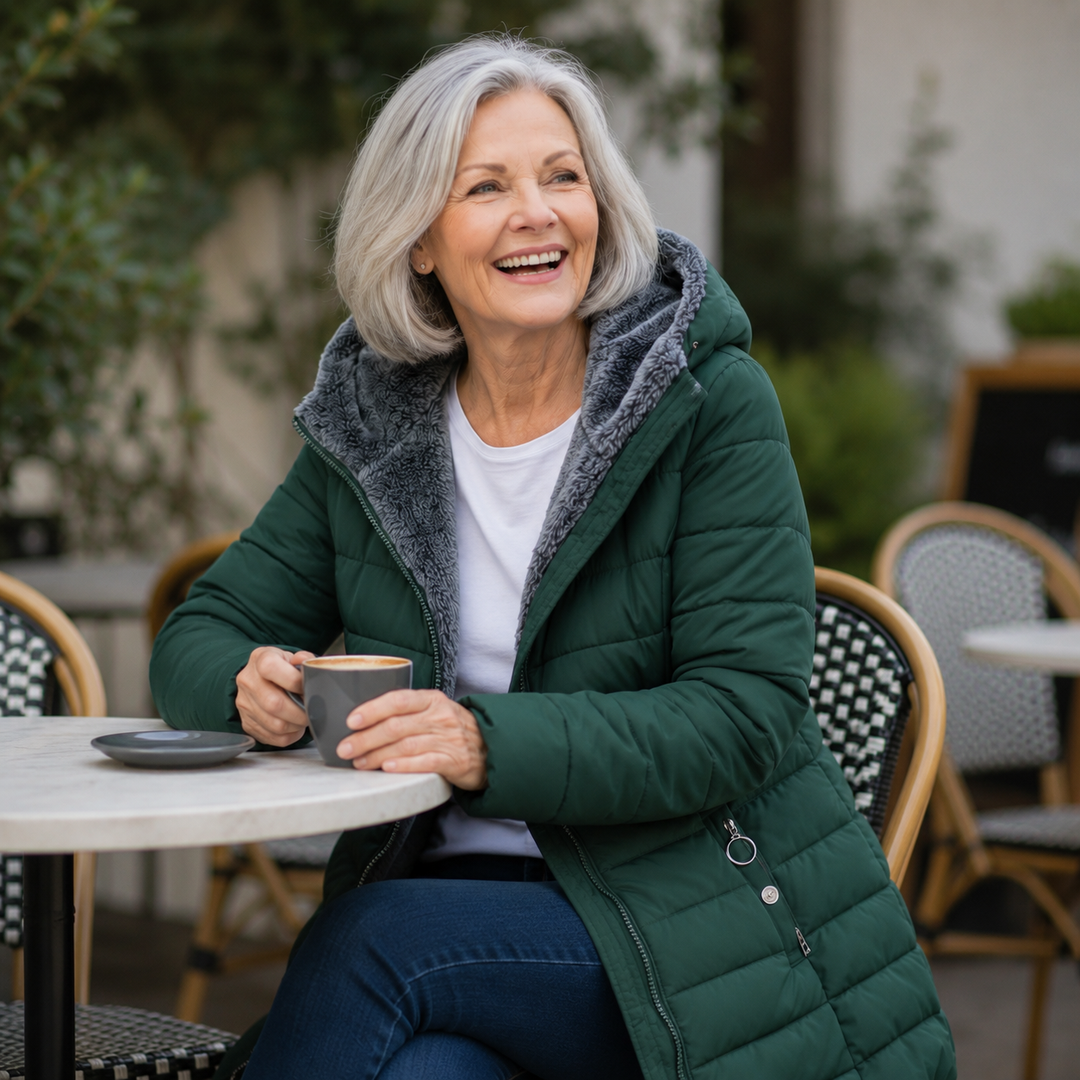 Marilyn | Fleece-Lined Weatherproof Coat
