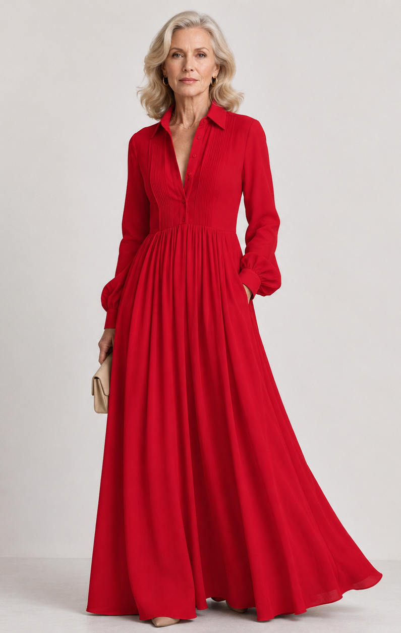 Lienke | Soft Flow Maxi Dress