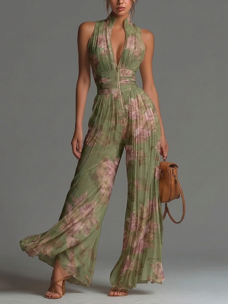 Ruby | Elegant Floral Jumpsuit