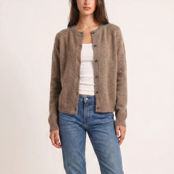 Theresa | Soft Button Cardigan