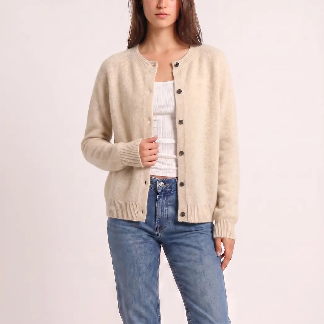 Theresa | Soft Button Cardigan